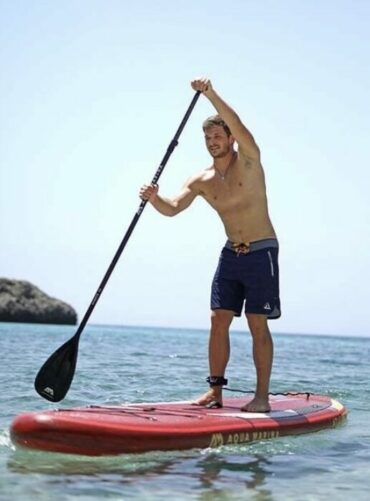 paddleboard, jezero Most, aqua marina, půjčovna